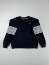 CB Style Checker Panel Crewneck Sweatshirt  (L)