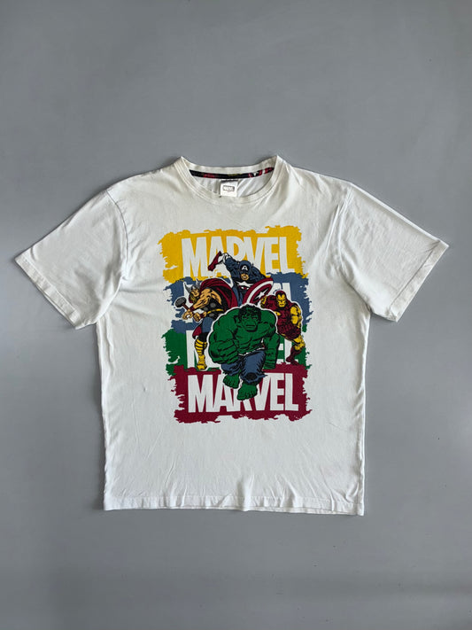 Marvel | Avengers Graphic Tee | White (L)
