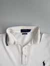 Polo Ralph Lauren White Custom Slim Fit Polo T-Shirt (M)