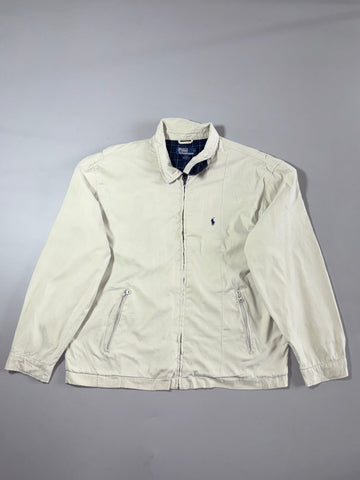 Vintage Polo Ralph Lauren Beige Harrington Jacket (2XL)