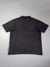 Caribbean Joe Tropical Leaf Jacquard Polo – Charcoal Grey (2XL)