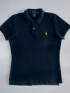 Ralph Lauren “The Skinny Polo” Black with Gold Pony Women’s (M)