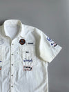 Columbia PFG Multi Sponsor Fishing Shirt Off-Road Racing Patches, Waterfront Century 21 Graphics (XL/2XL)