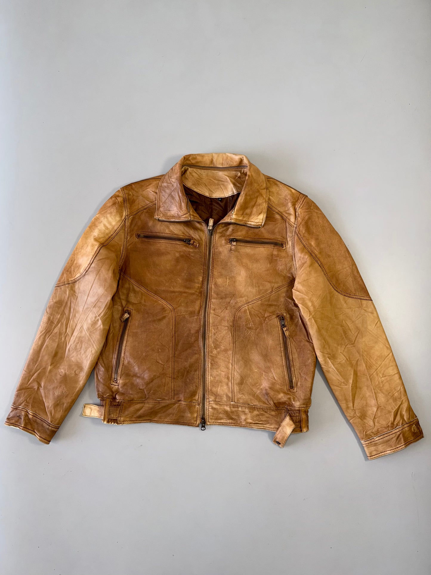 !                       Super Premium Original Leather Jacket (XL)