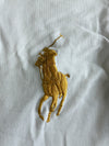 Polo Ralph Lauren Big Pony White & Black Sash Polo (S)