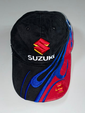 Suzuki Racing Flame Cap (Adjustable)