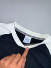 Champion Raglan Long Sleeve Tee – Black/White (M)