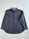 Lee Charcoal Grey Button-Up Shirt(2Xl/3Xl)