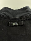 Vintage iD Wear GE Two-Tone Black & Beige Varsity Jacket (XL)