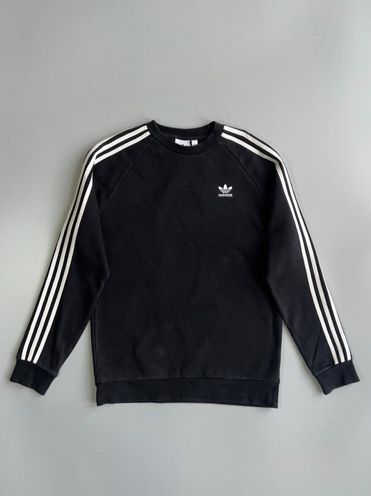 Adidas Originals 3-Stripe Raglan Crewneck Sweatshirt (M)