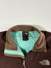 The North Face | Brown Mint Softshell Fleece Lined Jacket | (Women's)(M)