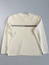 Vintage 90s Tommy Hilfiger Flag Logo Ribbed V-Neck Sweater (Xl)