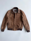 Devred Vintage Suede Leather Bomber Jacket (M)