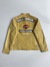 Harley Davidson | Leather  Jacket Mustard Yellow (L)