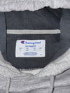 Champion Authentic Small Logo Grey Pullover Hoodie (M)