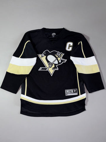 NHL Pittsburgh Penguins Captain Hockey Jersey – Youth (S)