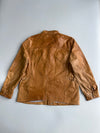 Mauritius Camel Leather Field Jacket (XL)