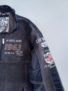 Camp David | Grey Authentic Brand Fleece Jacket Fully Embroidered | (L)