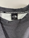 The North Face Charcoal Grey Embroidered Logo Crewneck Sweatshirt (L)