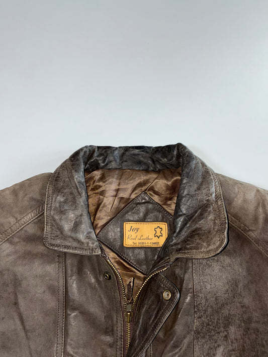 Joy Premium Original Leather Jacket (XL)
