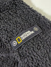 National Geographic Black Sherpa Hooded Jacket (S)