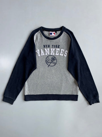 MLB | New York Yankees Grey Navy Sweatshirt | (M)
