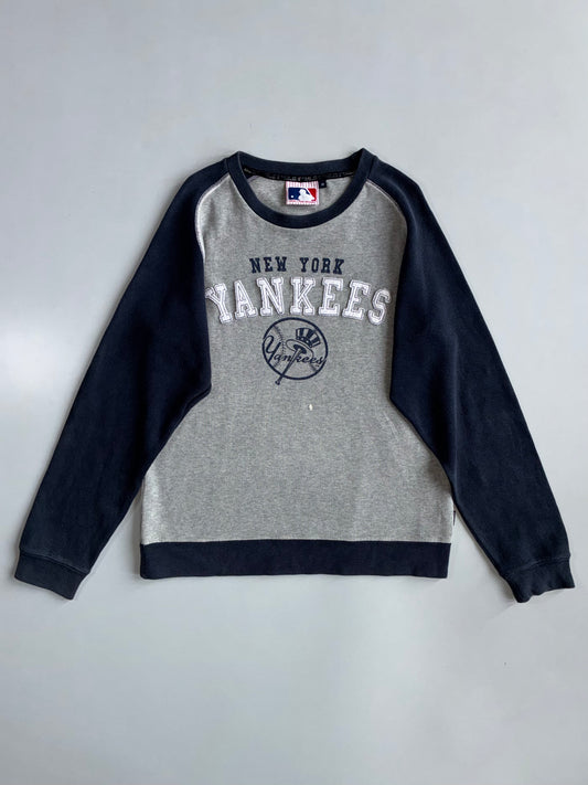 MLB | New York Yankees Grey Navy Sweatshirt | (M)