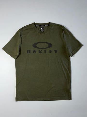 Oakley Big Ellipse Logo Graphic Tee – Olive Green | (M)