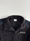Columbia Full-Zip Polar Fleece Jacket – Black – (M)