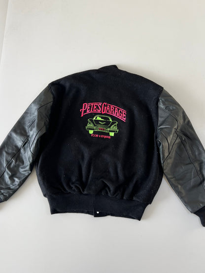 ZSuper Premium Varsity Jacket Original Leather  (RARE) (XL/2XL)