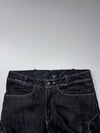 Genuine Leather Armoured Motorcycle Riding Pants Knee Paded (W:34) (L:43)
