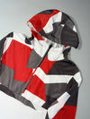 Under Armour Geometric Camo Hybrid Half-Zip Anorak Hoodie  (S)