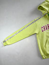 Vintage Champion Lime Green Charlotte College Hoodie (S)