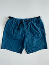 Patagonia Steel Blue Belted Shorts Elastic (W:36|L:14)