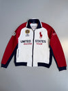 ZPolo*Ralph*Lauren*Original Vintage Racing Jacket All Embroidered (RARE) (M)