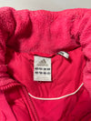 Adidas Women's Pink Quilted Puffer Vest  (S)