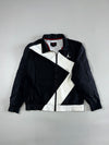 Air Jordan Jumpman Woven Colorblock Track Jacket, Black/White (XL)
