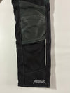 Mohawk SympaTex Leather-Panel Motorcycle Pants Knee padded (W:38) (L:42)