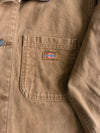 Dickies | Brown Duck Canvas Corduroy Collar Chore Jacket (L/Xl)