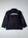 Russell Athletic Black Full Zip Fleece Jacket Embroidered Logo – (XL)