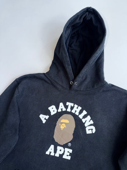 !        A Bathing Ape Classic College heavy Hoodie (Ultra Rare) (L)