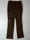 Dririder Brown Moto Biker Denim Riding Jeans (Knee Padded & Thai Padded )(W:32) (L:44)