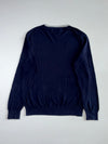 Tommy Hilfiger Navy Flag Logo Crewneck Sweater (M)