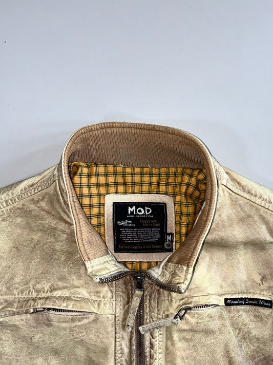 Miracle Of Denim Premium Original Leather Jacket (M)