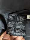 Vintage Global Identity Black Pure Leather Bomber Jacket with Utility Pockets (2XL)