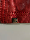 Oakwood Red Leather Moto Jacket Women’s (Xs/S)