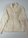 Fila Sherpa Teddy Fleece Zip-Up Jacket – Cream (M)