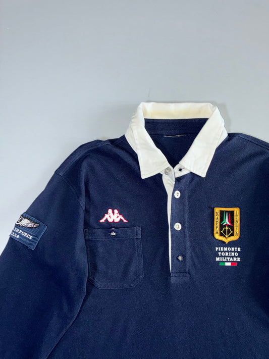 Kappa x Italian Air Force Piemonte Militare Rugby T-Shirt (M/L)