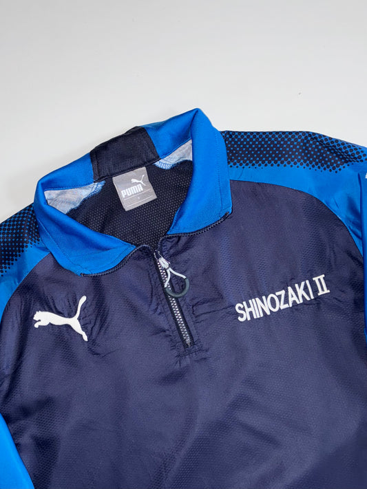 Puma “Shinozaki II” Quarter-Zip Track Jacket – Navy/Blue (S)