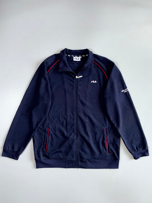 Fila Biella Italy “Est.” Heritage Track Jacket (XL)
